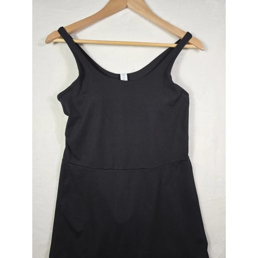 Elle Sport Athletic Dress XS Black Built In Shorts Pocket Tennis Golf Workout